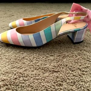 J crew block sandals size 7